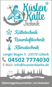Küstenkälte® in Lübeck Banner