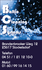 Baltic Cleaning Systems in Stockelsdorf Banner